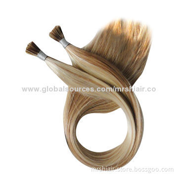 18-Inch Straight 100g (1g Per Strand Piano Color 10#/613# I-Tip Hair Extensions
